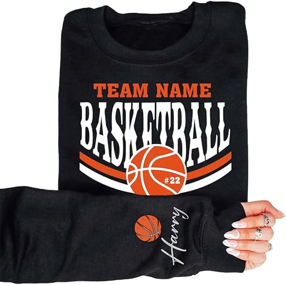 Basketball Mom Shirt Personalized Gift for Mom, Basketball Shirt Custom Your Name, Number, Game Day (Copy)